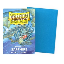 Dragon Shield Japanese size (60 db) - Matte - Sapphire