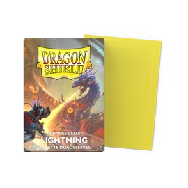 Dragon Shield Japanese size (60 db) - Dual Matte - Lightning