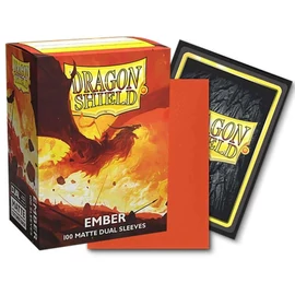 Dragon Shield Standard (100 db) - Dual Matte - Ember