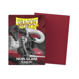 Dragon Shield Standard (100 db) - Matte Non-Glare - Blood Red