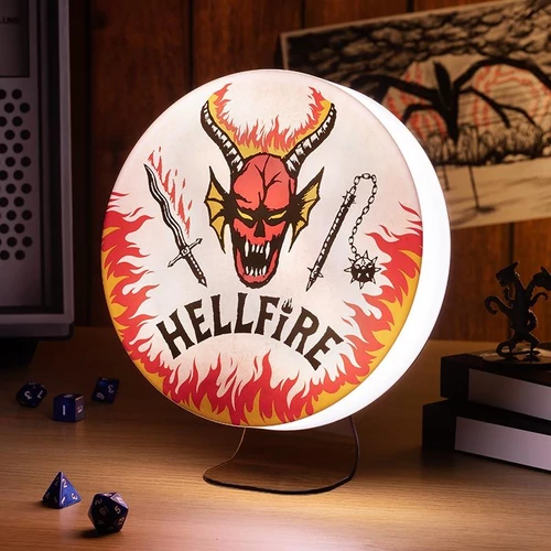 Lámpa - Stranger Things Hellfire Club 23,5 cm