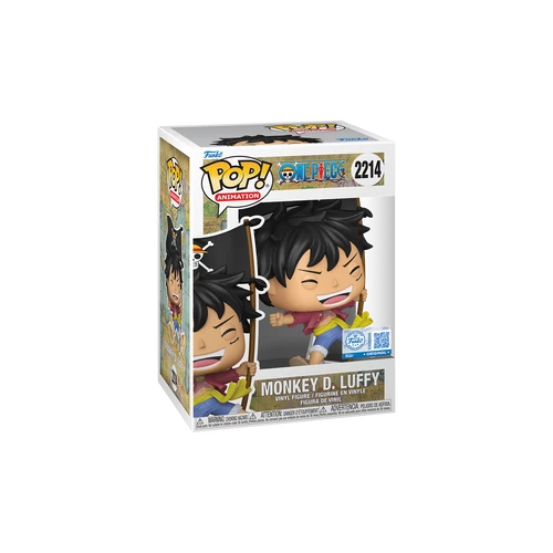 Funko Pop! Animation - Monkey D. Luffy with Flag