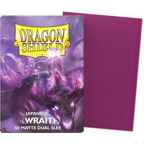 Dragon Shield Japanese size (60 db) - Dual Matte - Wraith