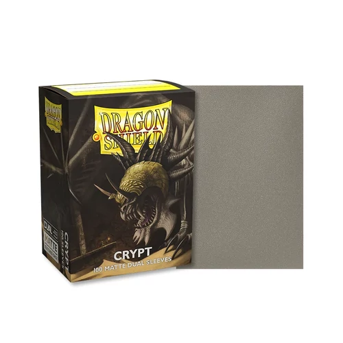 Dragon Shield Standard (100 db) - Dual Matte - Crypt