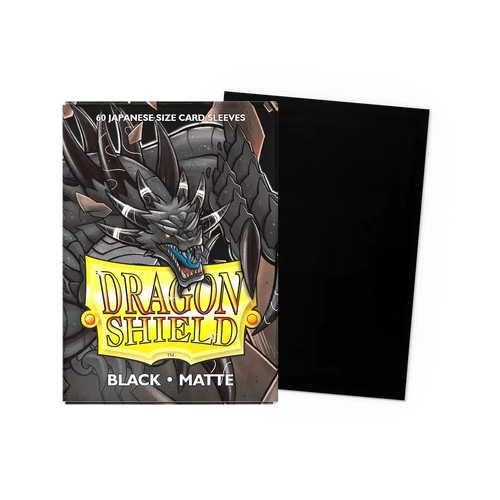 Dragon Shield Japanese size (60 db) - Matte - Black