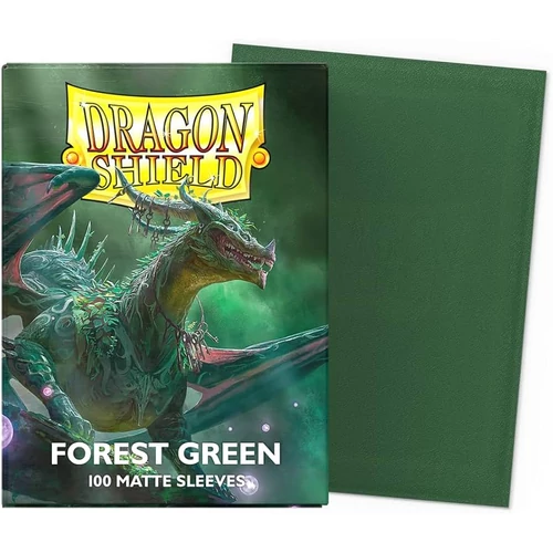 Dragon Shield Standard (100 db) - Matte Forest green