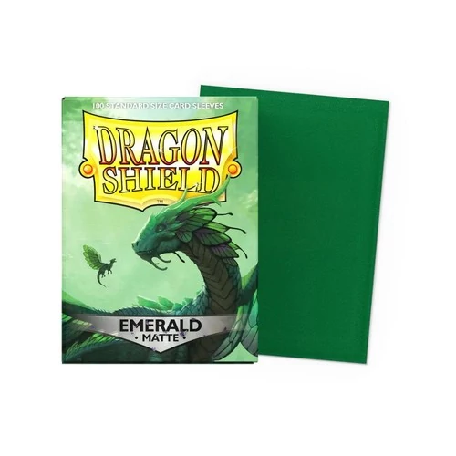 Dragon Shield Standard (100 db) - Matte Emerald