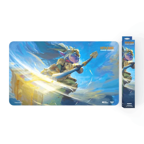 Riftbound: League of Legends TCG - Poppy, Keeper of the Hammer Playmat