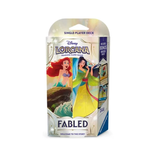Disney Lorcana: Fabled Starter Deck - Amber/Sapphire