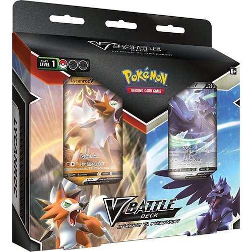 Pokemon TCG – Battle Deck Bundle – Lycanroc V vs. Corviknight V
