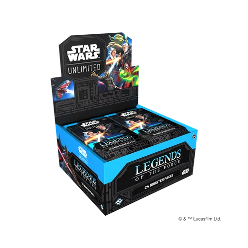 Star Wars Unlimited:Legends of the Force Booster Display