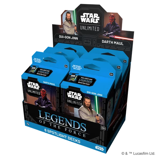 Star Wars Unlimited: Legends of the Force Spotlight Deck Qui-Gon Jinn