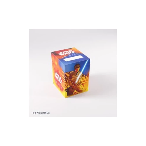 Pakli tartó – Gamegenic – Star Wars: Unlimited Soft Crate – Luke/Vader