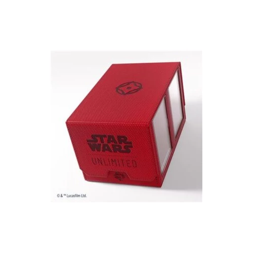 Pakli tartó – Gamegenic – Star Wars: Unlimited Double Deck Pod – Red