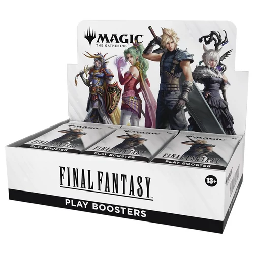 Final Fantasy Booster Display