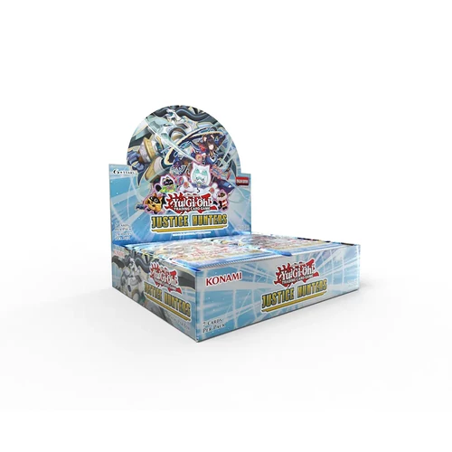 Yu-Gi-Oh! Justice Hunters Booster display