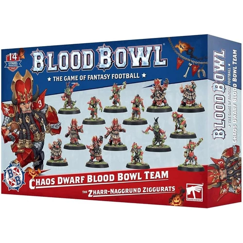 BLOOD BOWL: CHAOS DWARF TEAM