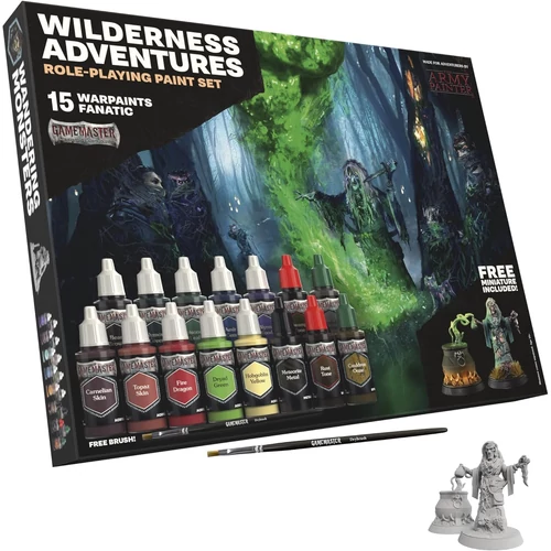 Army Painter GameMaster: Wilderness Adventures Role-playing Paint Set