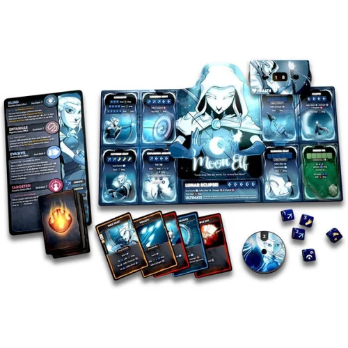 Dice Throne: Barbarian v Moon Elf