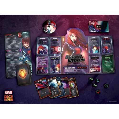 Dice Throne Marvel: Black Widow v Doctor Strange