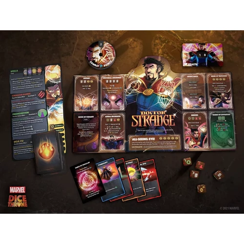 Dice Throne Marvel: Black Widow v Doctor Strange